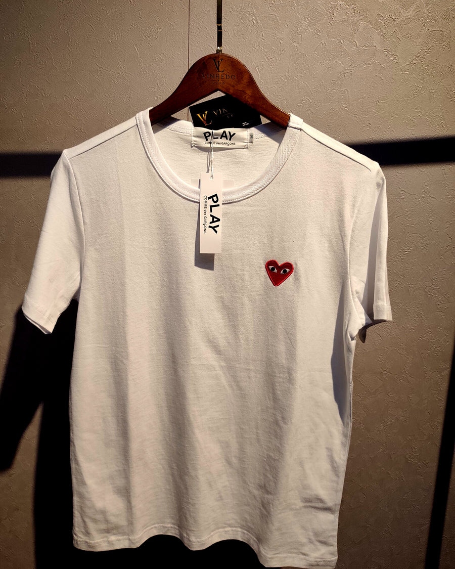 Camiseta Comme des Garçons Branco