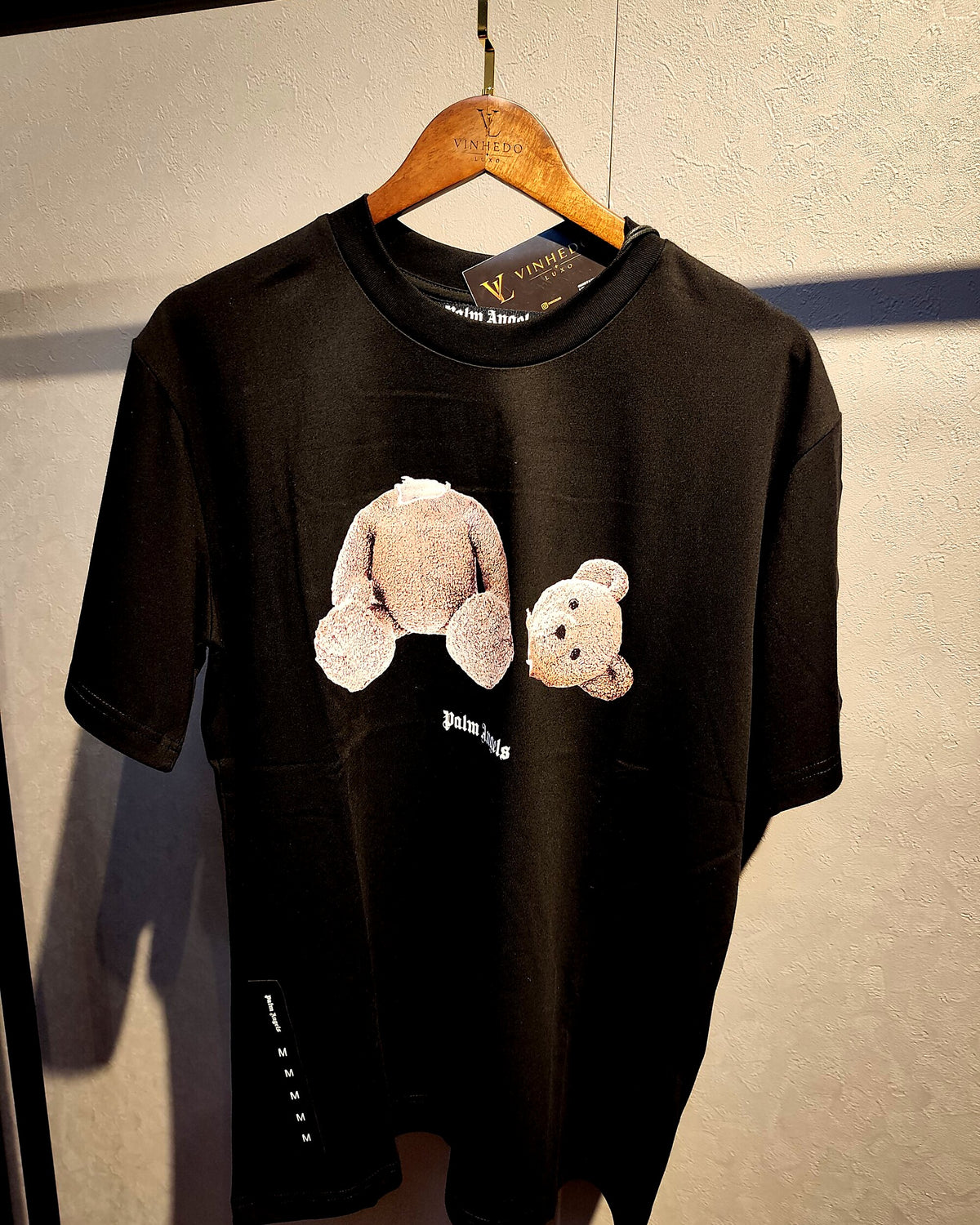 Camiseta Palm Angels Urso Preto