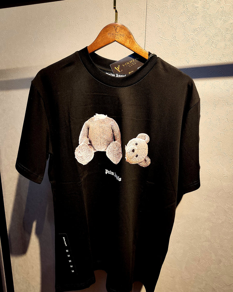Camiseta Palm Angels Urso Preto