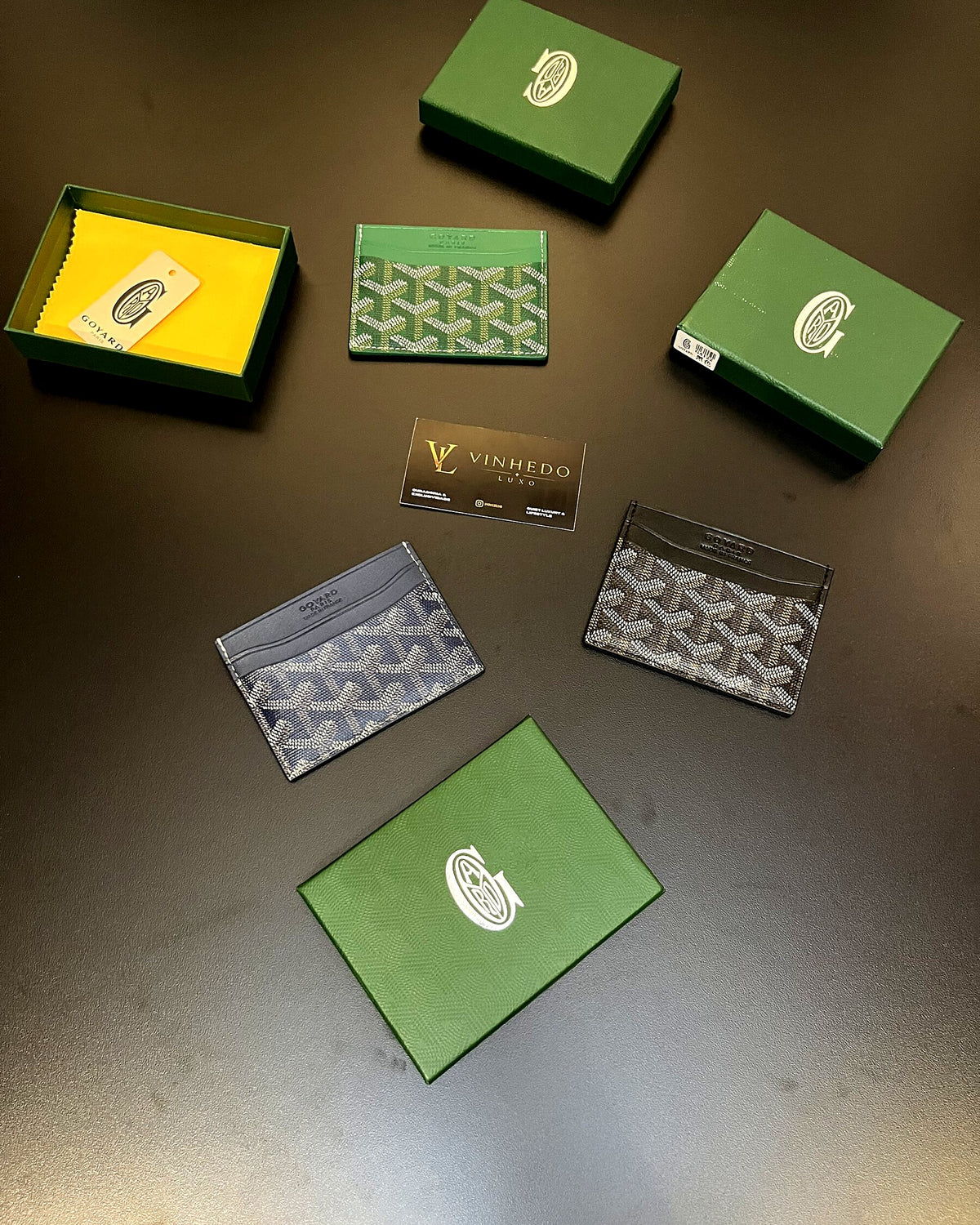 Card Wallet Goyard Verde