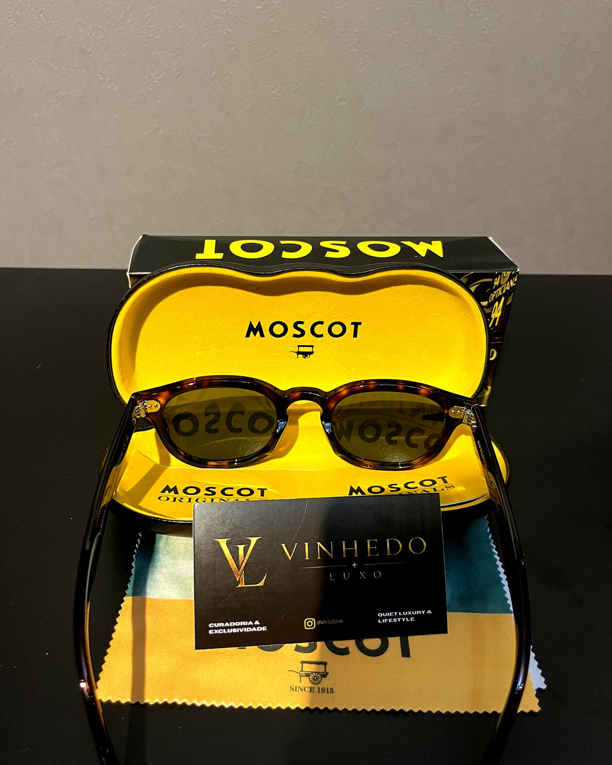 Óculos Moscot Lemtosh Tartaruga