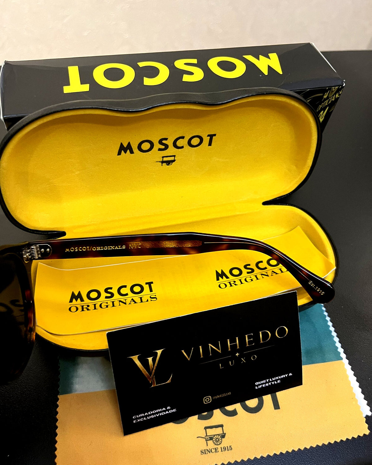 Óculos Moscot Lemtosh Tartaruga