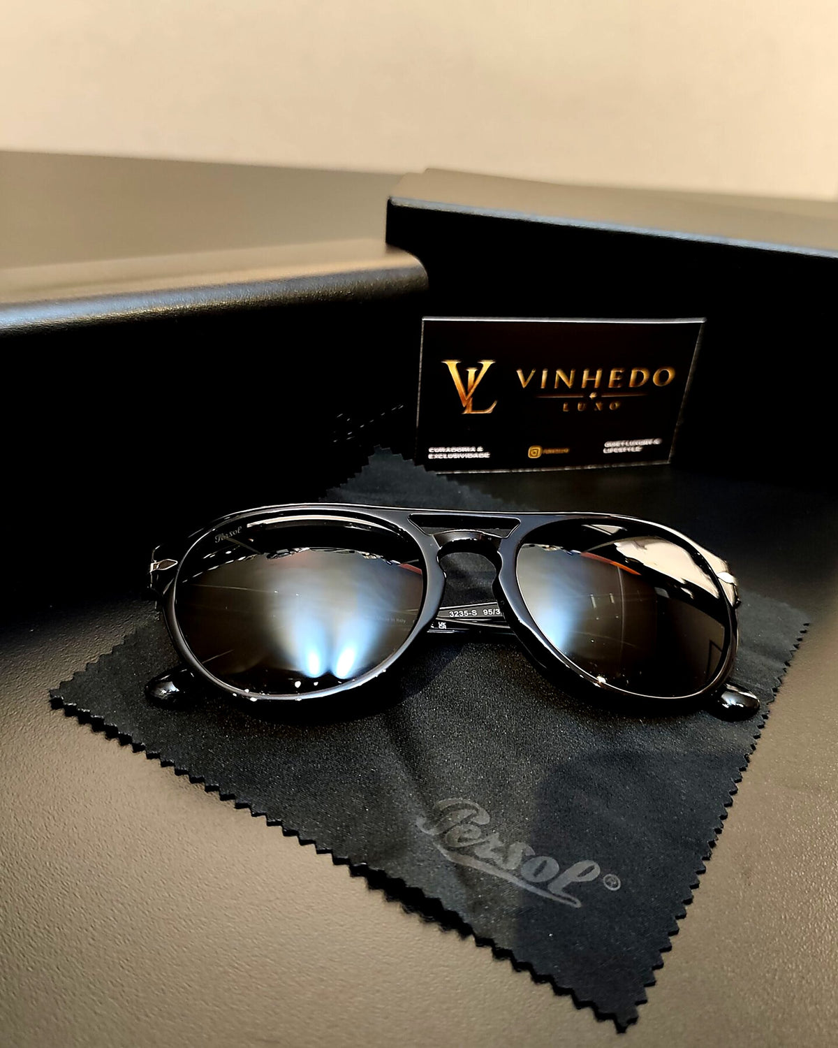 Óculos Persol Preto