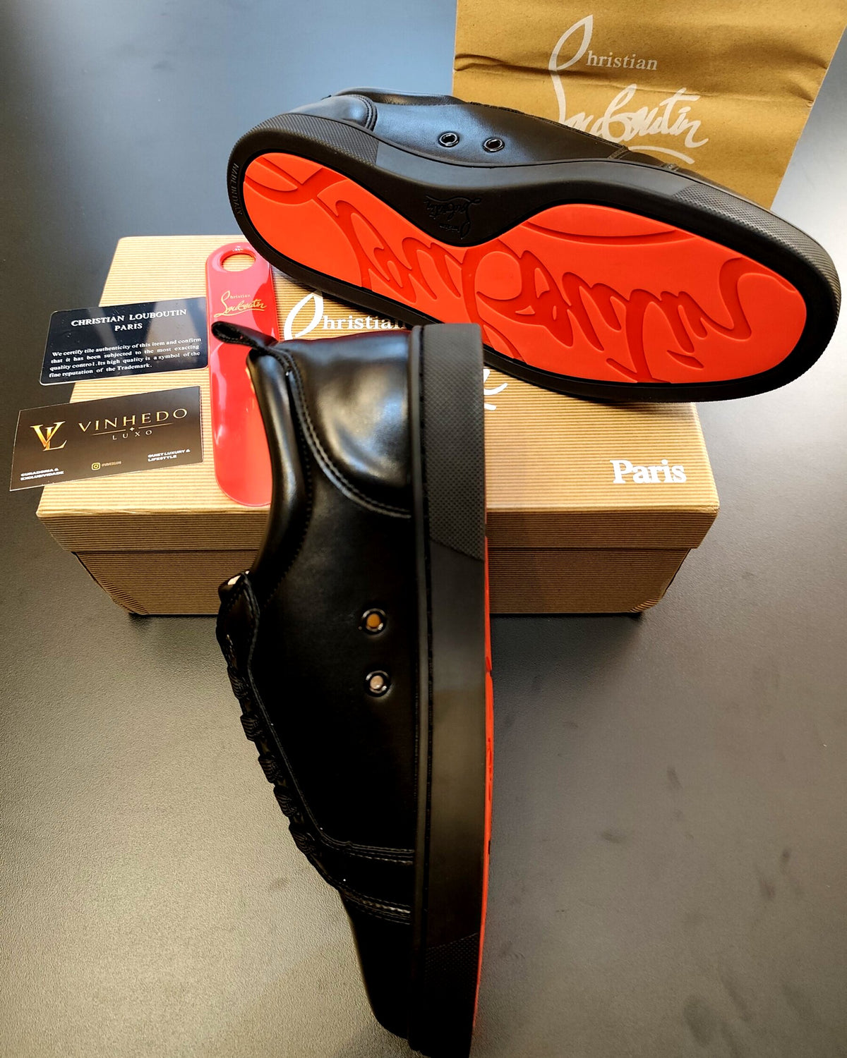 Cristhian Louboutin Preto