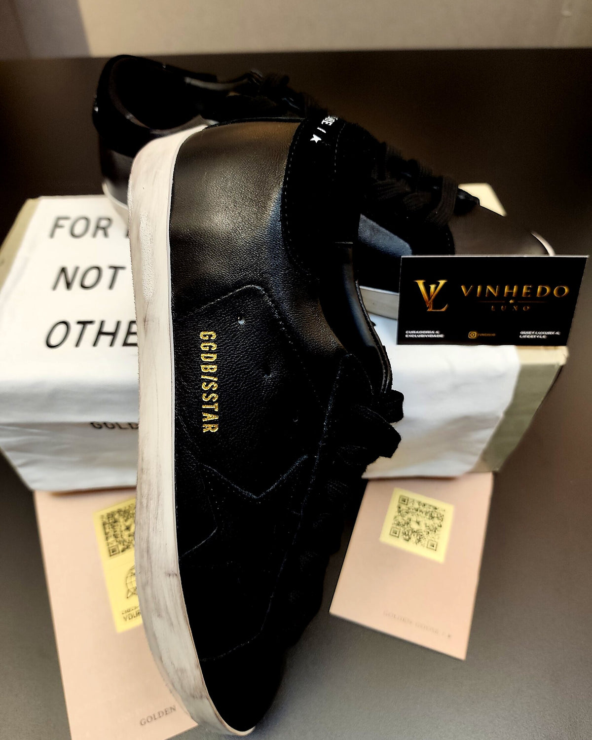 Golden Goose SuperStar Preto total