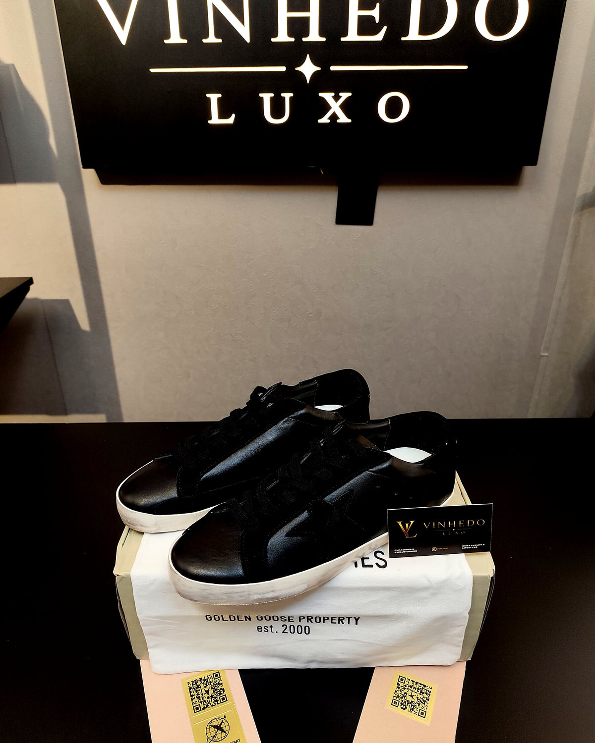 Golden Goose SuperStar Preto total