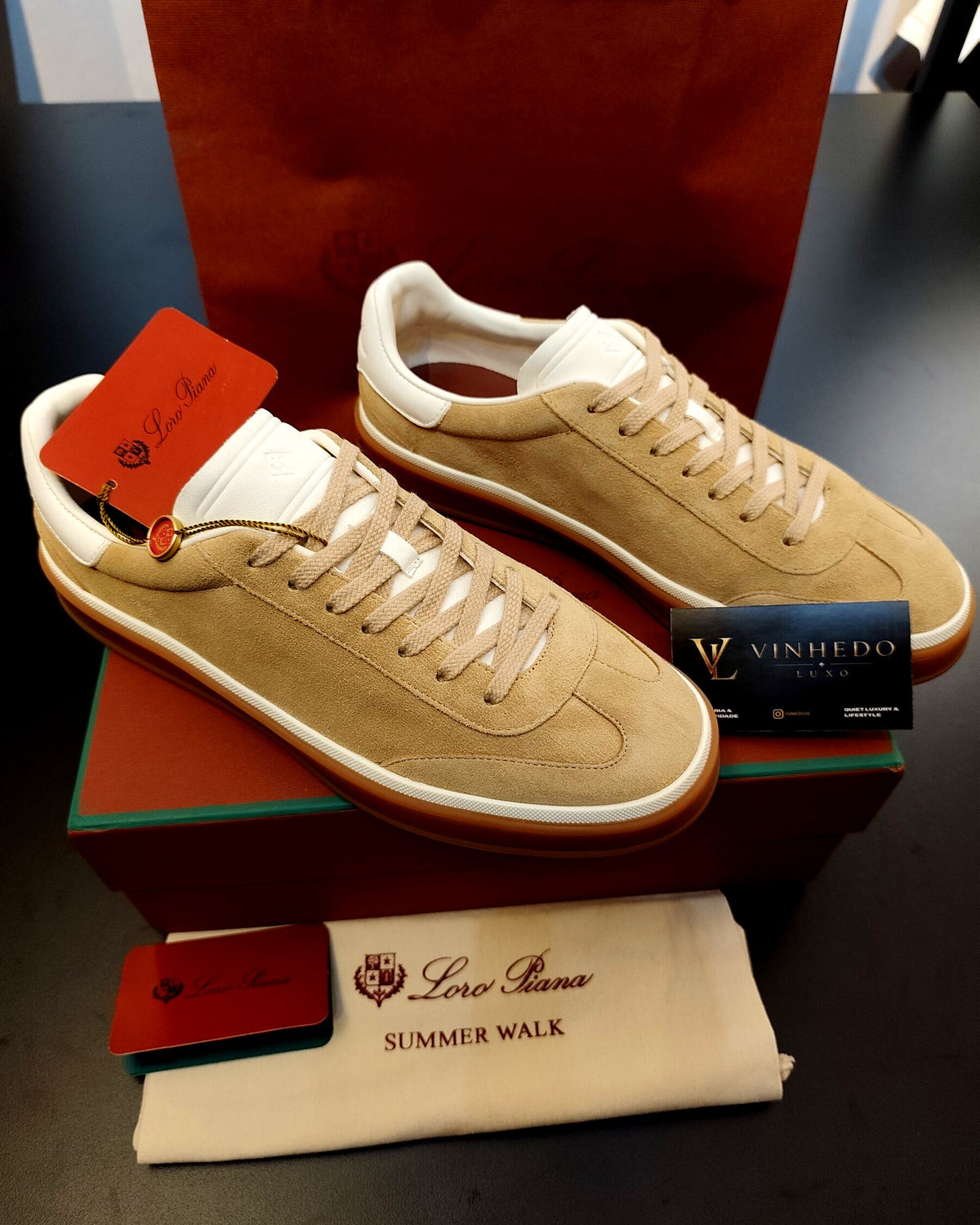 Loro Piana Tennis Walk Bege