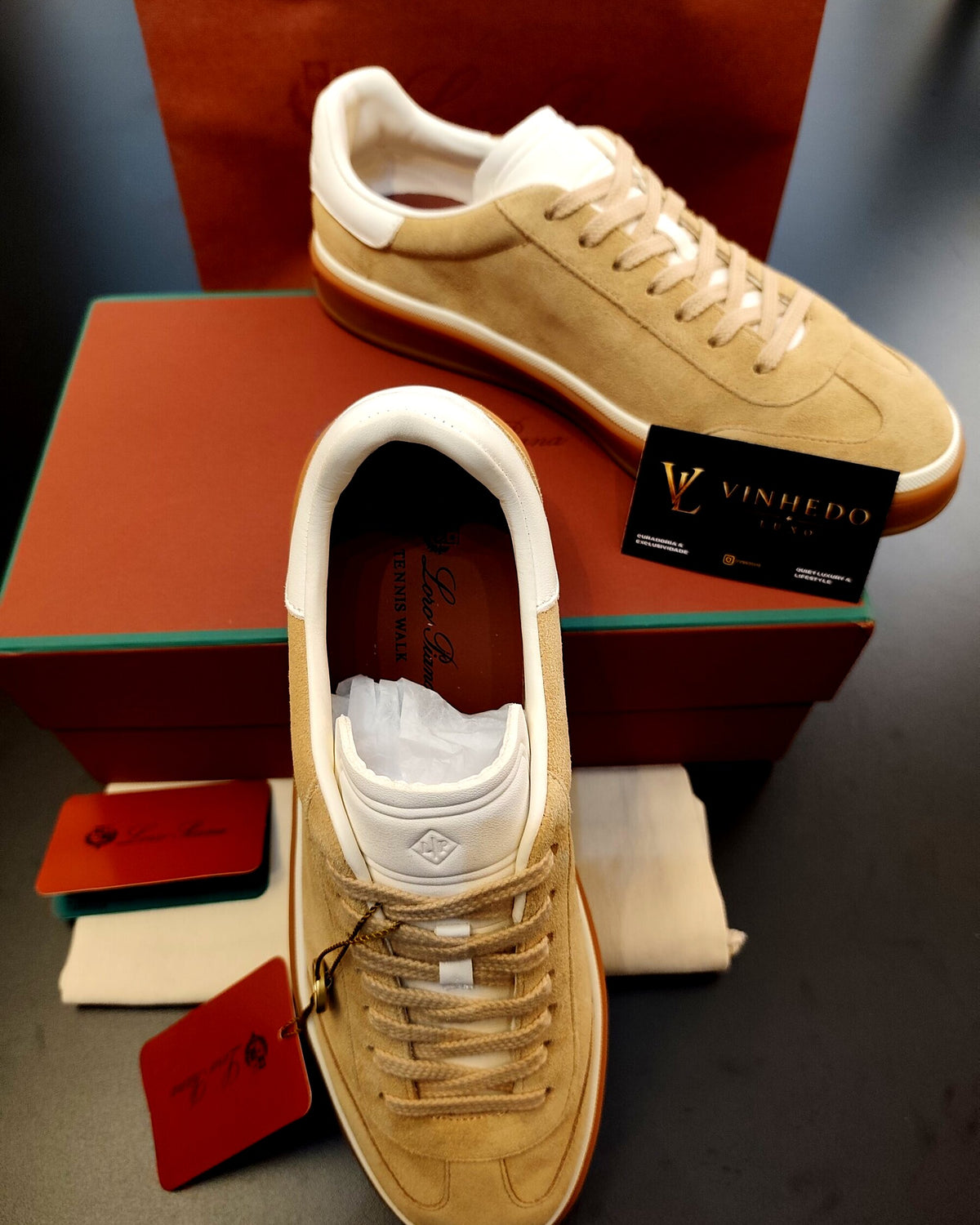 Loro Piana Tennis Walk Bege