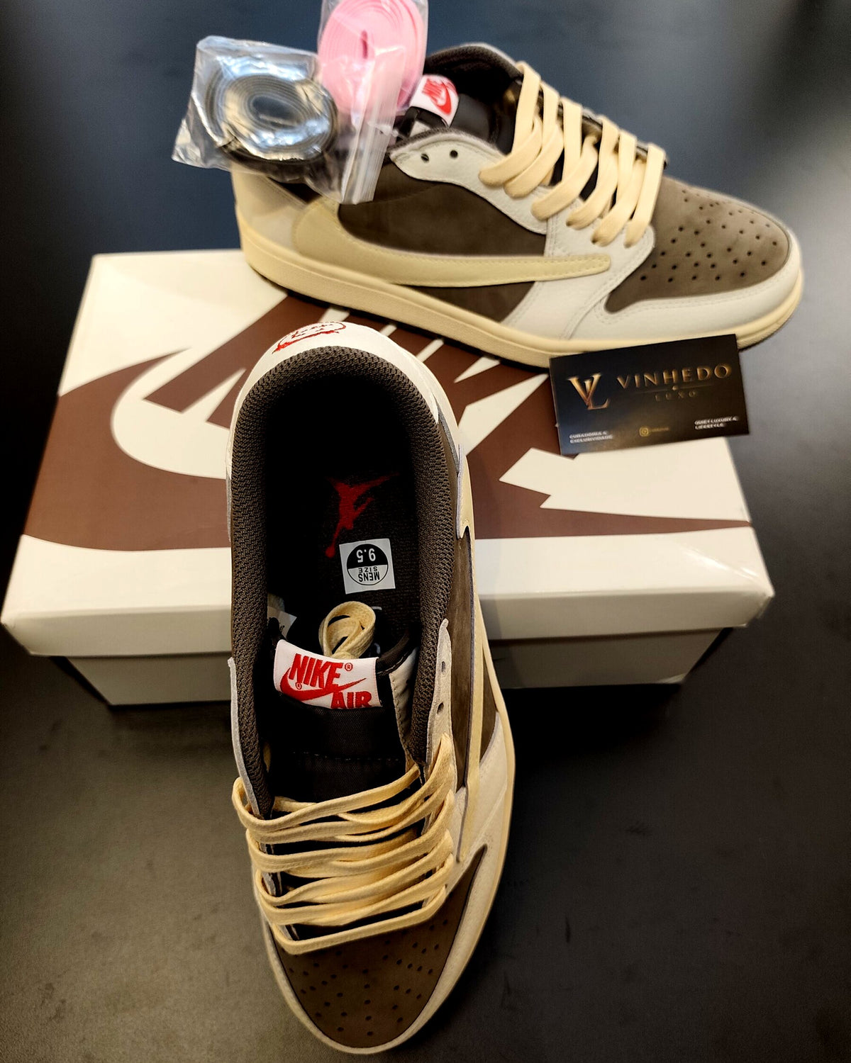Travis Scott x Air Jordan 1 Reverse Mocha