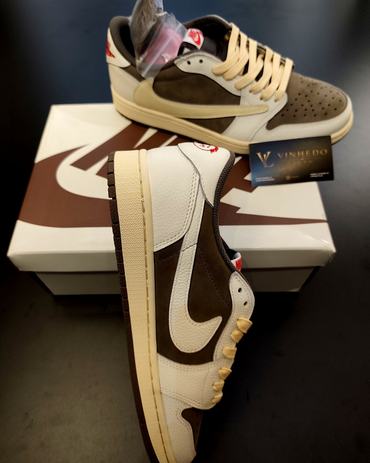Travis Scott x Air Jordan 1 Reverse Mocha